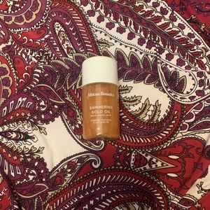 Aftican Botanics Shimmering Gold Body & Face Oil, Clean Beauty, New/Unused!